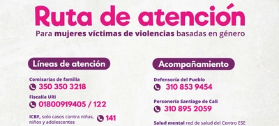 Si es víctima de cualquier tipo de violencia: ¡Denuncie!