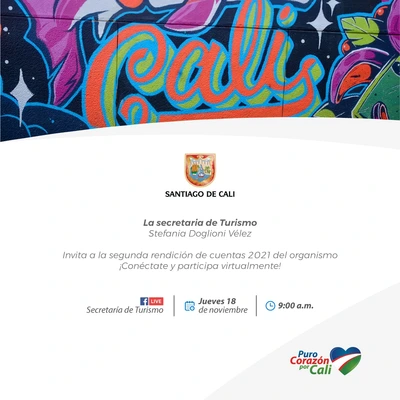 Segunda rendición de cuentas Secretaría de Turismo 2021