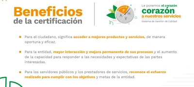 Visita del Icontec para auditoría de renovación empezará el 8 de noviembre