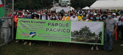 Multitudinario respaldo al proyecto “Parque Pacífico”
