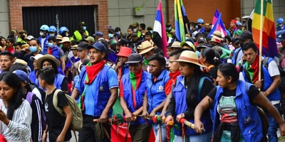 Movilización de la minga indígena en Cali, ejemplo de paz y reconciliación
