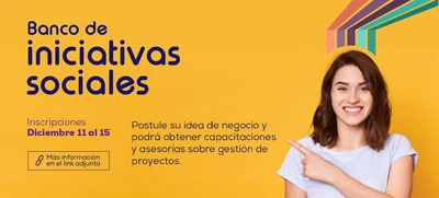 Convocatoria de Iniciativas comunitarias y sociales abre sus inscripciones