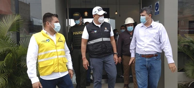 Secretario de Seguridad y Justicia, reitera el compromiso con la seguridad del área de renovación urbana.