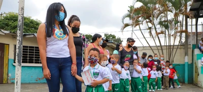 “Me gusta venir al colegio porque aprendo más y puedo jugar con mis amigos”