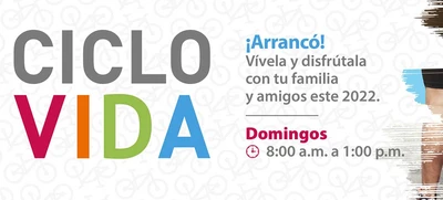 ¡Arrancó la Ciclovida! Alcaldía continúa con la activación de sus programas sociales y deportivos