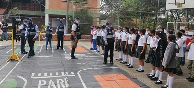 La seguridad vial se tomó el Politécnico Municipal John F. Kennedy
