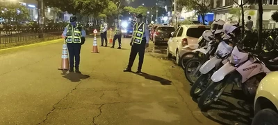 Por la gobernabilidad y seguridad vial, se dispuso un robusto operativo la noche del viernes