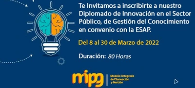 Alcaldía abrió convocatoria a Diplomado de Innovación en el sector público en alianza con la ESAP Valle