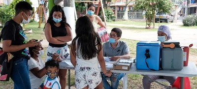 Vacunación extramural, la principal estrategia para aumentar coberturas en Cali