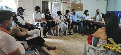 Hay compromiso colectivo para adelantar las obras de la Institución Villa del Sur