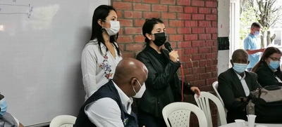 MEN atendió llamado para dialogar con la comunidad sobre el retraso en obras de infraestructura