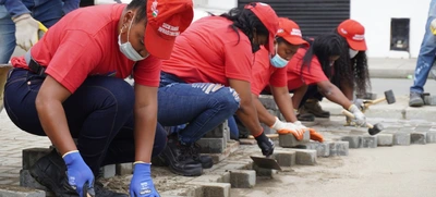 Personal femenino del grupo operativo de Infraestructura conmemora el Día Internacional de la Mujer