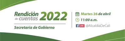 Secretaría de Gobierno invita a los caleños a plantear sus temas de interés para la primera rendición de cuentas del 2022