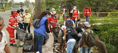 Intervención integral comenzó en el canal de aguas lluvias del sector Charco Azul