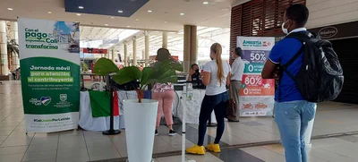 Nuevos puntos de atención de las jornadas móviles en centros comerciales