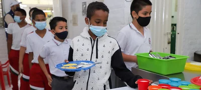 Se restableció el servicio de alimentación escolar en el sistema oficial de Cali