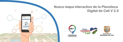 Nuevo mapa interactivo de la Planoteca Digital de Cali V 2.0