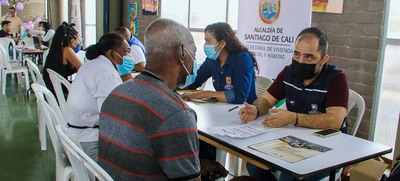 Una jornada de solidaridad con las víctimas del conflicto se cumplió en la comuna 15