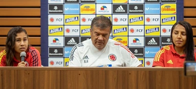 Selección Colombia Femenina realizó entrenamiento en el Pascual Guerrero y atendió a medios, antes de enfrentar a Venezuela