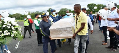 El "Coloso de Buenaventura" se despide de su pueblo natal