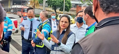 Operativos de control a espacio público en inmediaciones de la Terminal