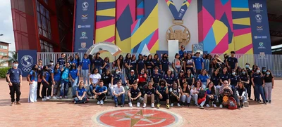 Jóvenes de ‘Todas y Todos a Estudiar’ recorrieron por primera vez escenarios deportivos de Cali