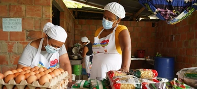 Paulatinamente comienzan a funcionar los comedores comunitarios