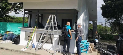 Listo el 95 por ciento de las obras para recuperar los bienes del Distrito vandalizados en el paro de 2021
