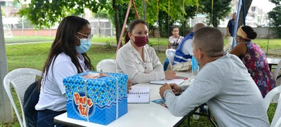 Comunas 15 y 16 celebraron el Día de los Niños