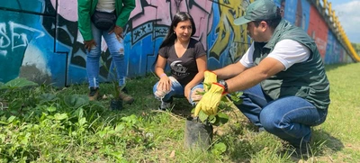 Jornada de embellecimiento se tomó el sector de La Luna