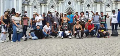 Jóvenes de ‘Cali Incluyente’ reconocieron y se empoderaron de los sitios icónicos de la ciudad