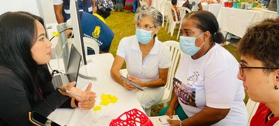 Habitantes del barrio Marroquín se beneficiarán de los cursos gratuitos en tecnología de la información