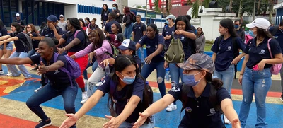 Jóvenes universitarios se fueron de ‘borondo’ por los escenarios deportivos