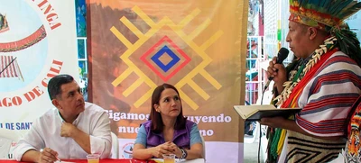 Alcalde Ospina adelanta agenda con los cabildos indígenas