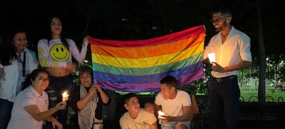 Con acto simbólico se conmemoró Día Internacional contra la homofobia