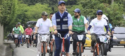 Caleños pedalearon contra el cambio climático