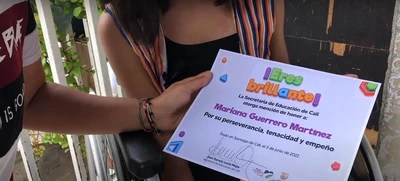 Mariana Guerrero, una estudiante ejemplar