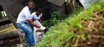 En el Plogging, los caleños “se pusieron la 10” para limpiar la ciudad