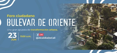 Foro ciudadano: Bulevar del Oriente, la ruta de renovación urbana de la comuna 14
