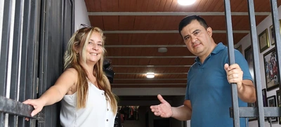 La casa de Jony Ortega, un tributo por amor