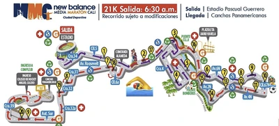 Vibra este domingo con la Media Maratón Cali Ciudad Deportiva