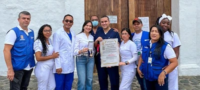 Misión médica fue condecorada por el Concejo Distrital por su trabajo en tiempo de pandemia