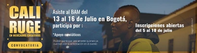 Abierta la convocatoria ‘¡Cali Ruge! en mercados creativos’