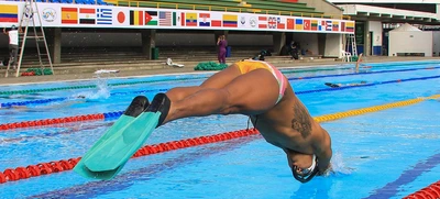Selección Colombia de Natación con Aletas a pocos días del Campeonato Mundial en Cali