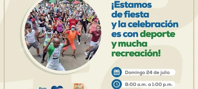 Estamos de fiesta. Y la celebración es en la Ciclovida