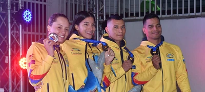 Los nadadores le cumplieron a Cali con sus regalos en el cumpleaños 486 de la ‘Sucursal del Cielo’