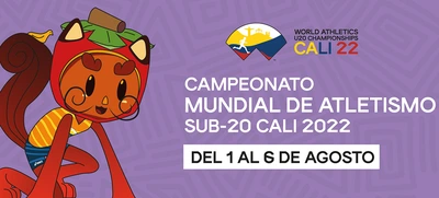Cali se alista para brillar en el Campeonato Mundial de Atletismo sub-20, 2022