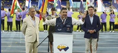 Con llamado a una vida sana, el alcalde Ospina dio por inaugurados Los Juegos Mundiales de Atletismo Sub20