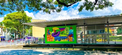 La infraestructura del MIO se convierte en una galería de arte para los caleños