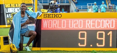Récord mundial en 100 metros y plata para Colombia en el Mundial Sub 20 de Atletismo